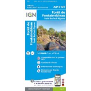 Foret de Fontainebleau 2417OT Top25 IGN